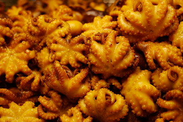 close up of fresh shrimp