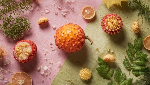 Fresh Baccaurea ramiflora fruits, fiber-rich choice