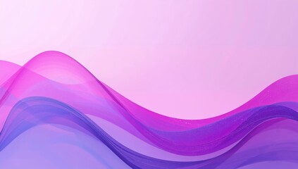 Abstract wavy background in shades of pink and purple, suitable for editorial design