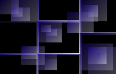 Abstract Blue and Purple Square Grid Background
