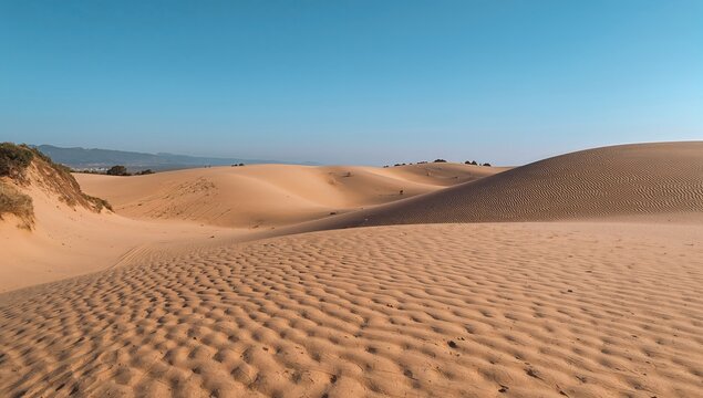 AI-Generated Sand Hills Landscape