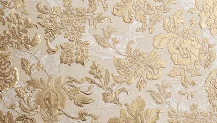 Decorative metalwork with intricate flower designs