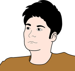 걱정 속상 우울 얼굴표정 