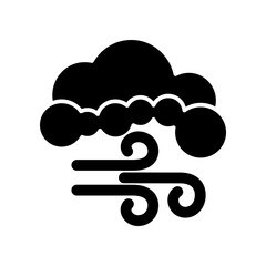 Windy icon design template