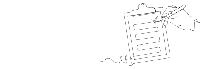 checklist line art style vector 2.eps