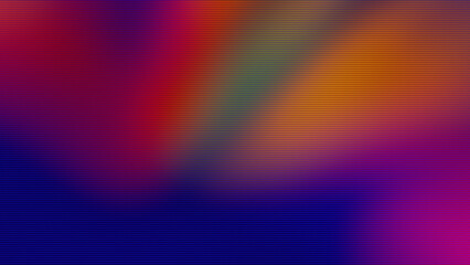 Vibrant dark color spectrum gradient background texture with subtle scan line and halftone grid effect