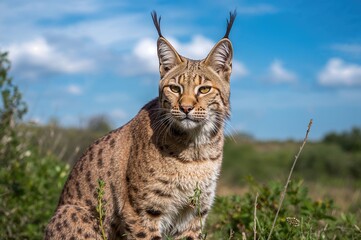 Iberian lynx species, Lynx pardinus