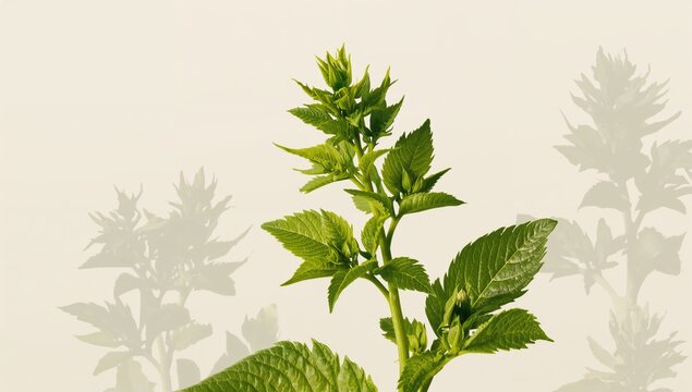 Alfalfa, a medicinal herbal plant known for its leaves, sprouts, and seeds, beneficial properties