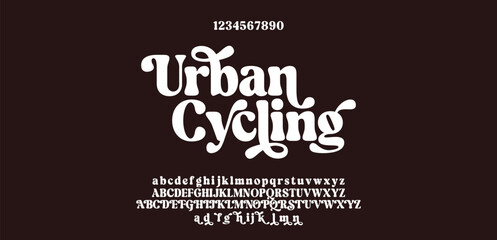 Typography beauty fashion elegant minimalist serif italic fonts decorative wedding vintage retro logos. Minimal luxury font alphabet logo. Vector illustration