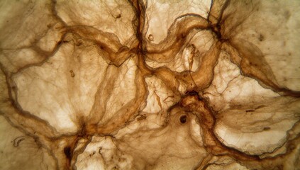 Cucurbita sp. root cross section displaying dicot root tissue, educational reference for plant histology