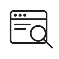 web and browsing icon vector illustration.