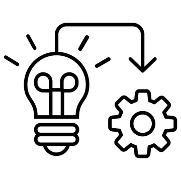 Implementation Outline Icon
