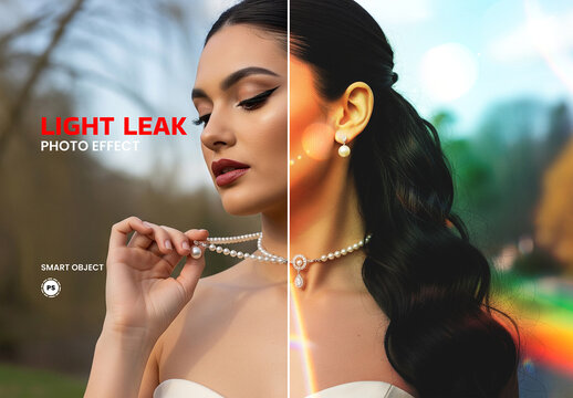 Light Leak Photo Effect