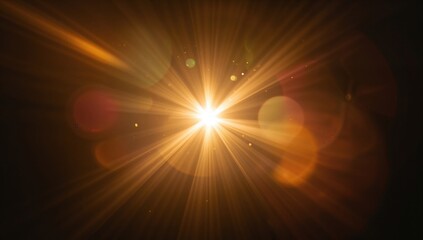 Obraz premium 20mm Cine Lens Light Leak Effects for Film and Cinema