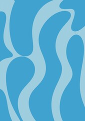 abstract blue background Vector seamless beige pattern with white drops