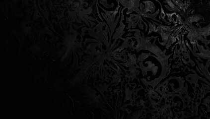 Deep black velvet texture, ideal for editorial header background