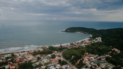 Fototapeta premium Aerial View of Friends Enjoying a Beach Day – Summer Lifestyle Vibes