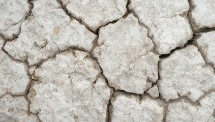 Obraz premium Close-up of a natural white stone showcasing its intricate texture for background use