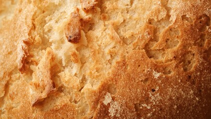Bread crust texture suitable for UI backdrop, enhancing design layout