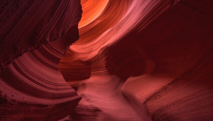 Obraz premium The Stunning Slot Canyon in the Desert Southwest