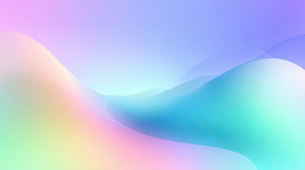 Swirling pastel colors create a calming landscape resembling gentle hills at dusk.