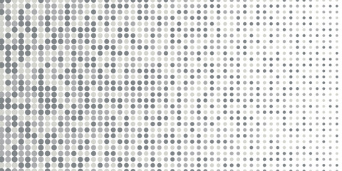 Abstract circle geometric pattern background. circular Half Tone Texture. Minimal Style Dynamic Technology Wallpaper which is currently popular. Vector illustration for cover, poster, paper, web.	