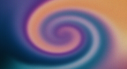 Illustration of abstract spiral of vibrant colors creating a mesmerizing and dynamic effect