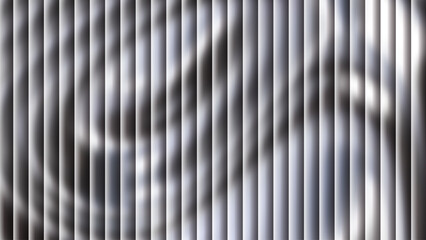 Abstract liquid glass gradient stripes background with soft light effects and subtle blue hues for modern design vector