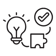 Creative Solution Idea Vector Collection