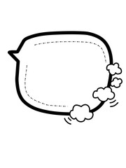 Hand-drawn decorative frame with bows and wavy lines in black outline on a white background. Vintage border element concept, greeting card design and elegant frame