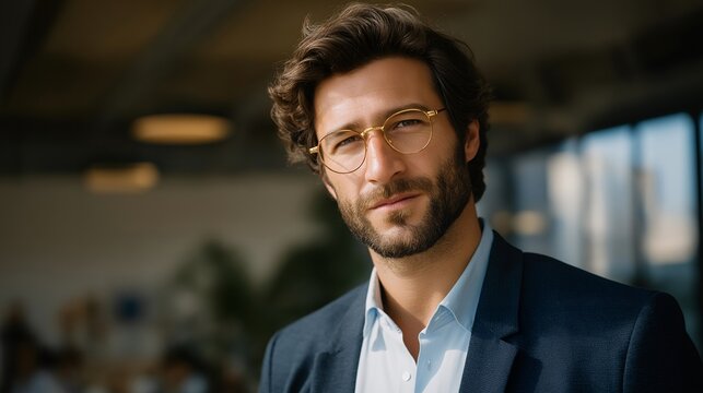 Project manager coordinating multinational teams on large-scale corporate projects via video conferencing, showing attentive leadership and problem-solving, symbolizing corporate project