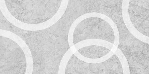 White abstract background with white circle rings in faded distressed vintage grunge texture design. Geometric grey textured abstract modern background - stock illustration.Grunge abstract background
