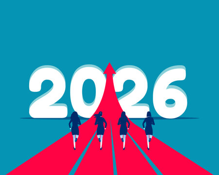 People running to 2026. Start up a new to goal