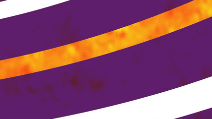 Minimalist Abstract Curved Bands Orange And Purple Background