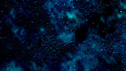 Abstract Deep Space Blue And Black Grunge Texture