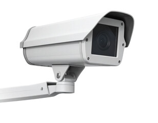 Wall-Mounted Security Camera Transparent PNG for Design Projects