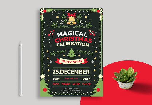 Christmas Flyer Layout