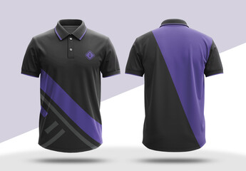 Stylish Polo T Shirt Template
