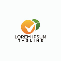 consult check logo design vector, business logos