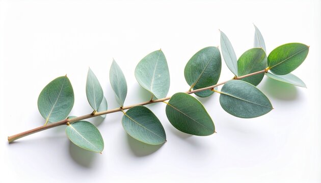 Eucalyptus globulus branch