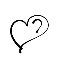 Single Line Heart Drawing – Minimal Romantic Design Elements