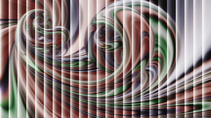 Abstract background with a swirling pattern of brown, green, and white colors, creating a dynamic and eyecatching design