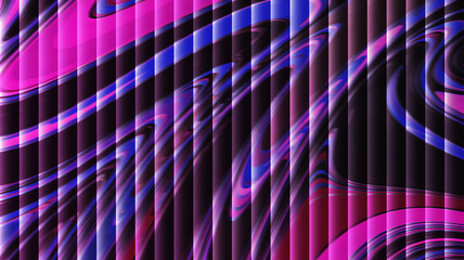 A mesmerizing abstract background with a swirling ribbon of cool colors against a dark, textured backdrop