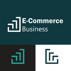 E-Commerce Business Unique Logo Design