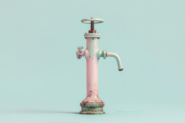 an old plumbing faucet