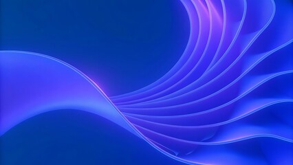 Abstract wavy pattern of blue and purple lines creating a flowing and dynamic visual effect design
