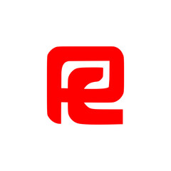 chinese new year, pc letter logo