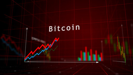 Bitcoin charts and graphs diagram