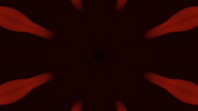 Acid abstract mandala kaleidoscope neon background with octagonal fractal grid, glowing futuristic symmetry and endlessly transforming luminous geometry visuals