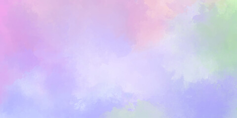 multicolor clouds texture watercolor picture painting illustration. Old grunge textures design painted watercolor background on paper texture.Color splashing on paper with watercolor splashes, grunge.